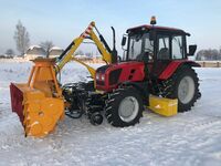 Снегоуборочный рельсовый трактор РЕТРАК-92П